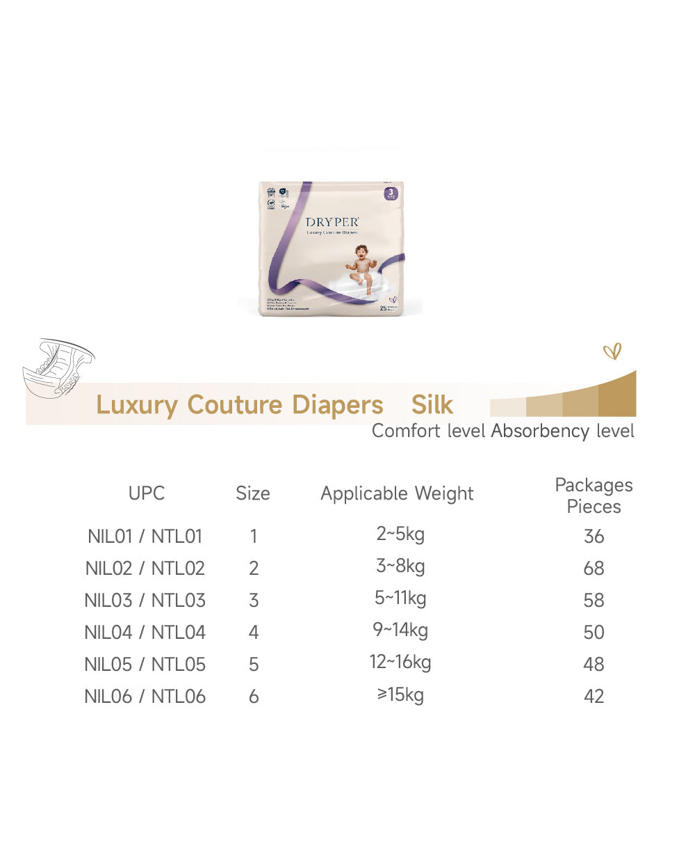 Dryper Luxury Couture Diapers